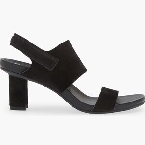 Pedro Garcia Collins Slingback Black Suede  Sandal